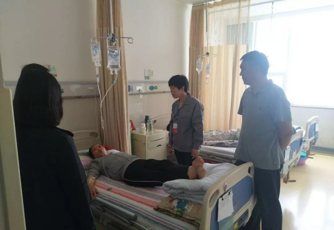 美廚公司工會、愛心基金會聯(lián)合湖濱鎮(zhèn)總工會走(圖1)